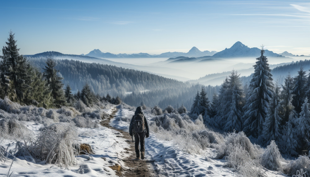Escursionismo d'inverno, la nuova frontiera della montagna